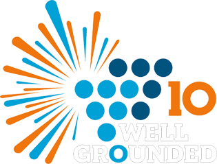 Logo well-grounded 10 ans